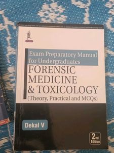 Forensic Medicine & Toxicology