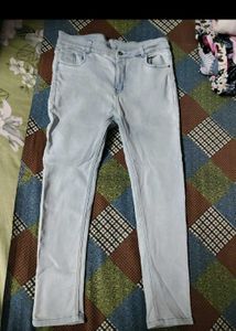 Light Wash Slim Fit Jeans