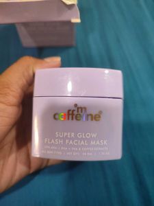 Caffeine Super Glow Flash Facial Mask