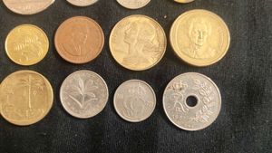 foreign coin 19 pcs