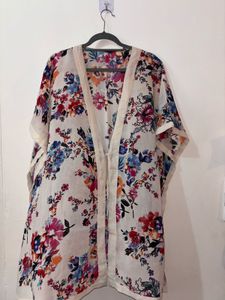 Floral Kimono Cover-Up