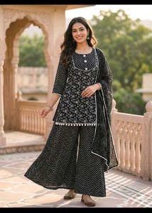 combo Embroidered coffe brown Indian ethnic kurta