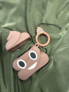 Cute Poop Emoji Case for Airpods 1 or 2