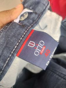 OTTO Men's Dark Wash Slim Fit Jeans