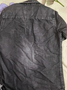 Boy's Grey Denim Shirt ✨