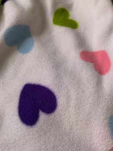 Baby Girl's Cute Heart Print Onesie
