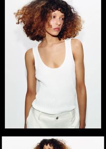 Zara Ribbed Tank Top