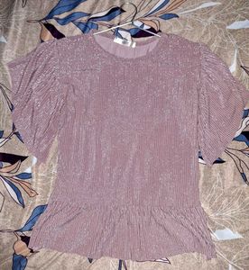 Beautiful pink shimmer top