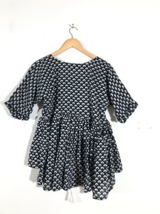 Black Printed Top(Women’s)