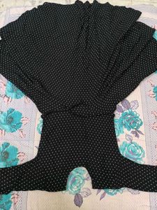 Polka Dot Button-Down Dress