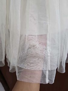 White Tulle Skirt