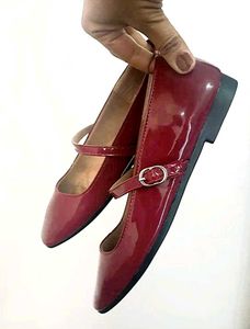 Mary Jane Pinteresty Ballerina Flats with Straps❤️
