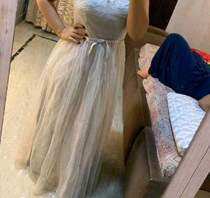 Elegant  Tulle Gown