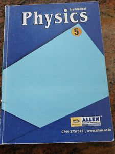 Pre-Medical Physics Book 5