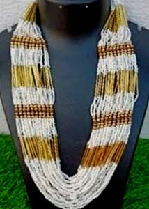 Boho Beaded Statement Necklace