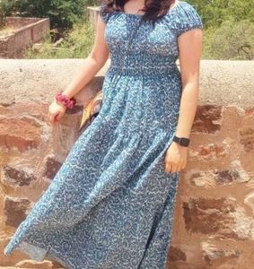 Maxi cotton dress