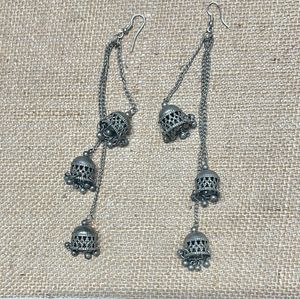 Beautiful Jhalar Earings With Freebie