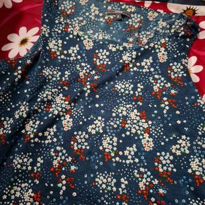 Chic Floral Print Sleeveless Top
