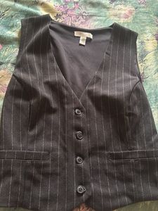Pinstripe Vest