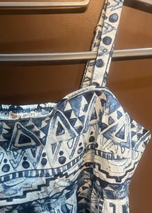 Westside- Boho Print Crop Top
