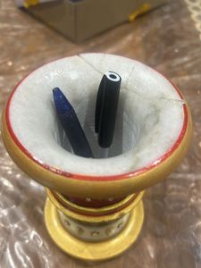 Embellished Marble Stand - Hollow