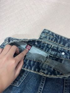 Stylish Blue Denim Skort