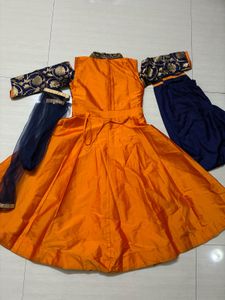 Kids Traditional Anarkali Dress