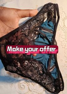 Black Lace Bikini Panty