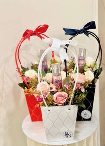 Exquisite Floral Mist Gift Basket
