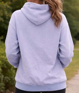Cute Lavender Zip-Up Hoodie