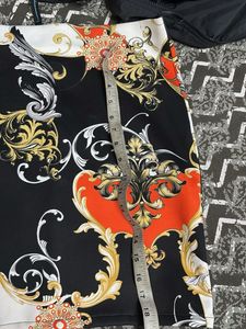 Printed Mini Skirt
