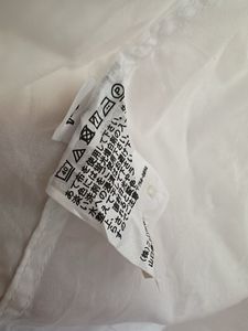 Classic White Band Collar Shirt