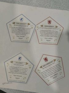 Harry Potter Chocolate Frog Cards