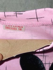 Cute Pink Bunny Top &amp; Skirt Set
