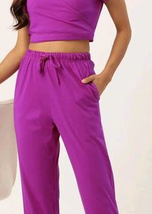 Magenta Lounge Pant set