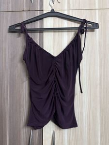 ASOS DESIGN RUCHED TOP