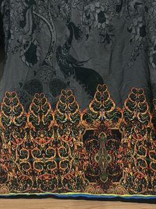Elegant Printed Kurta L size, 40inch length