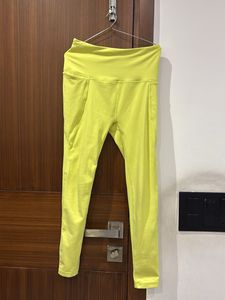 Bliss club lime green leggings