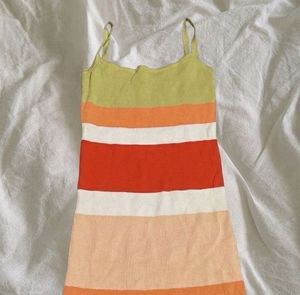 Striped Sundress - Vibrant Summer Style