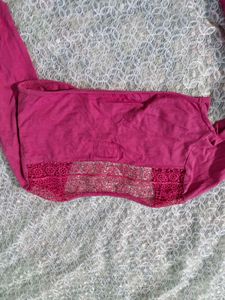 Hot Pink Embellished Bolero