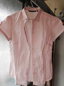 Pink Short Sleeve Shirt