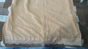Elegant gold Embroidered Kurta