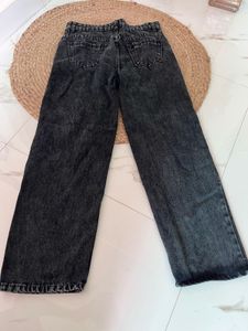 Women's Distressed Wide-Leg Jeans