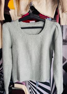 Light Green Knit Sweater