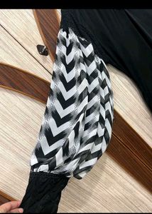 Elegant Abaya with Unique Sleeve Design