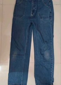 Classic Blue Denim straight Jeans