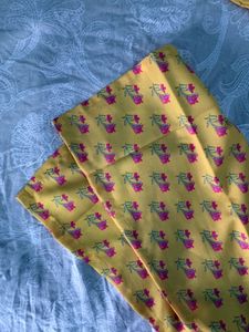 🌼Yellow Printed Kurta