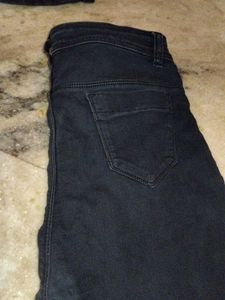 Classic Black Denim Jeans