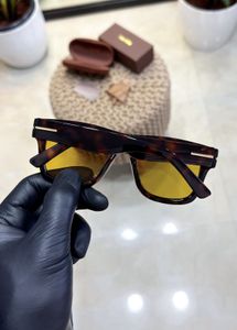 Tortoiseshell Sunglasses with Yellow Lenses