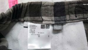 UNIQLO Men's Plaid Chino Shorts